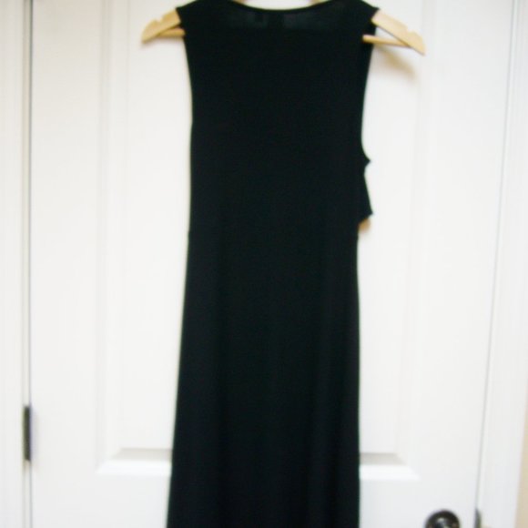New Gap Maternity Wrap Dress Black - Picture 3 of 5